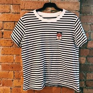 Uniqlo Andy Warhol Striped T-Shirt